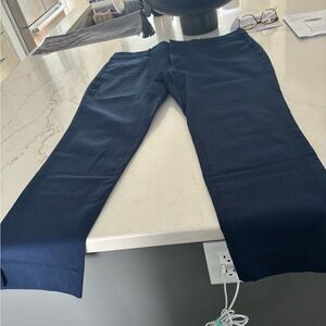 Loft straight leg navy pants